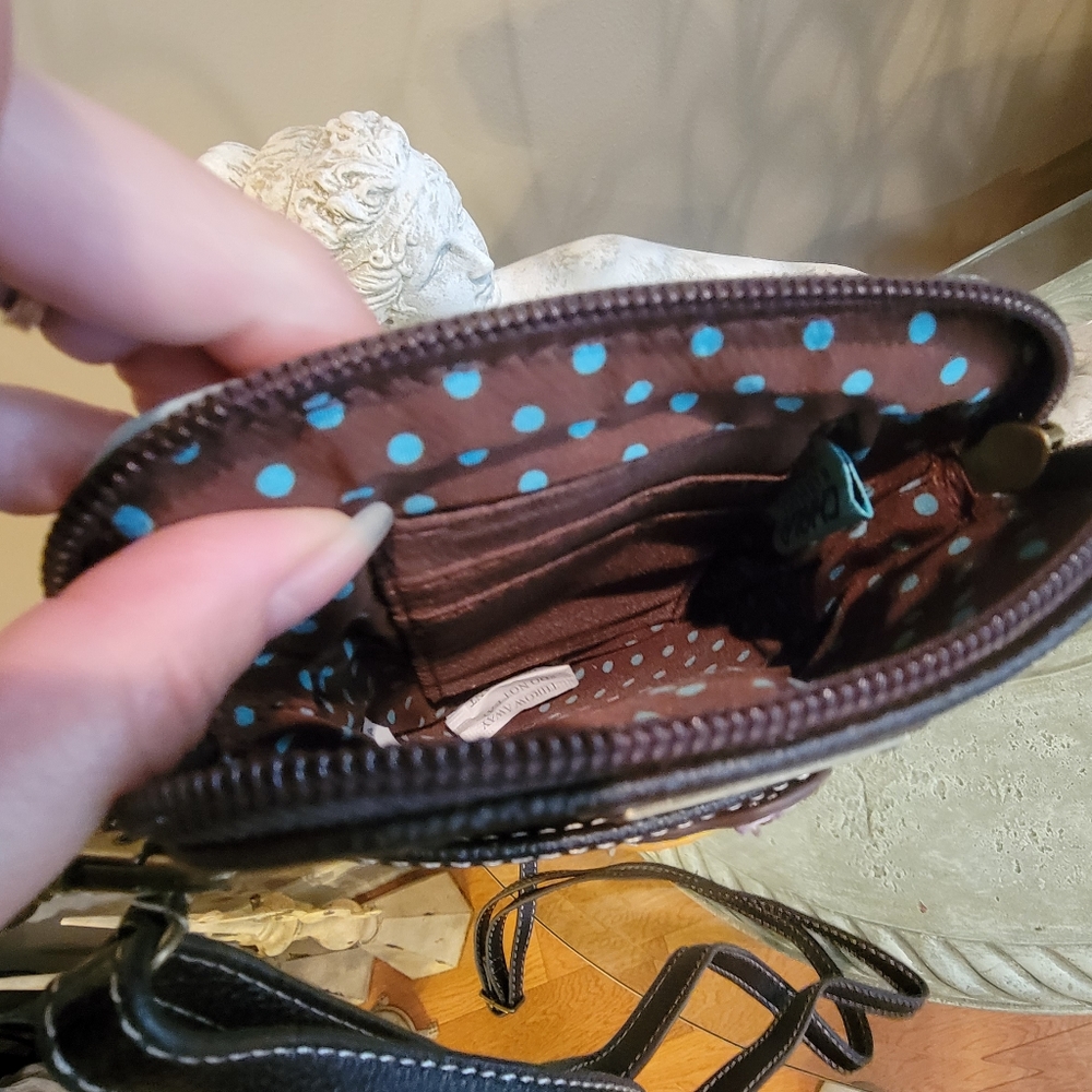 Chala Mermaid Convertable Crossbody cell phone wallet. Top D - Picture 9 of 10